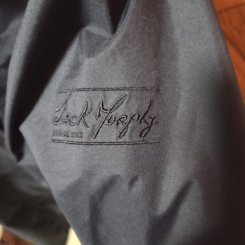 Jack Murphy Ireland Cotswold Waterproof Navy Blue Hoodee Rain Coat Size 8 - Picture 7 of 10